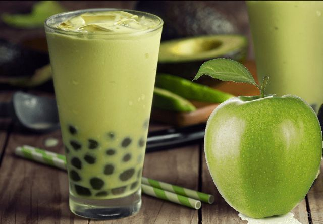 Trà Sữa Táo Xanh - Khoe Quán