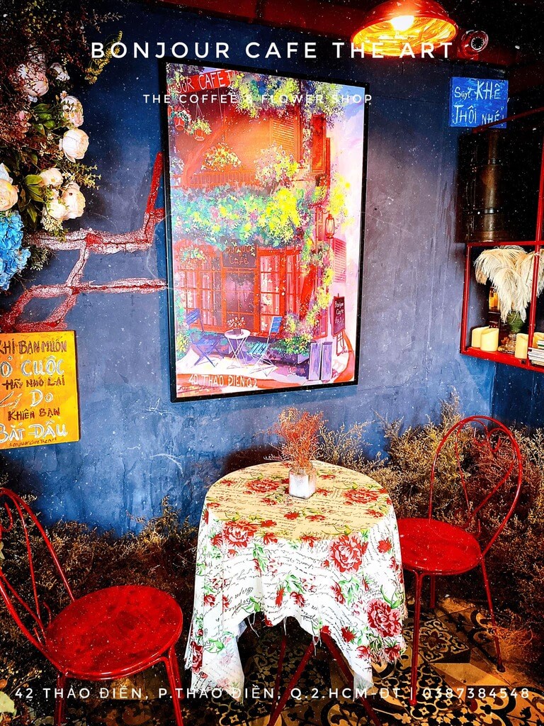 Bonjour Cafe The Art - Khoe Quán